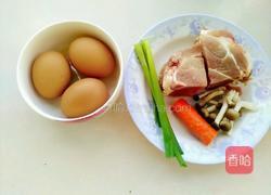 鸡蛋蒸丸子的做法图解1