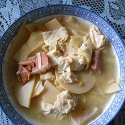腌肉唔笋的做法[图]