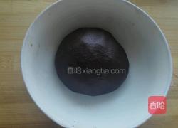 巧克力五仁酥点的做法图解2