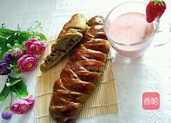 绿茶蜜豆面包的做法图解7