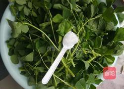 凉拌苜蓿（草头）的做法图解2