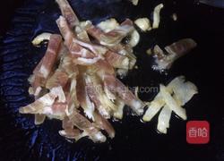 野芹炒腊肉的做法图解8