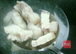 红烧苕粉肉的做法图解3