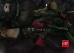 韭菜炒猪血的做法图解6