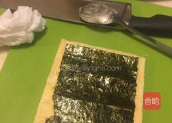 果酱芝士卷（海苔芝士卷，海苔沙拉芝士卷，海苔千岛芝士卷）的做法图解4
