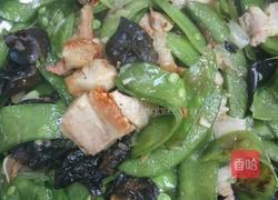 烧肉炒兰豆的做法图解6