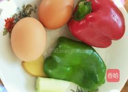 双椒蛋炒饭的做法图解1