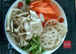 素食小炒的做法图解1