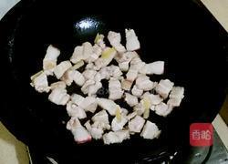 蘑菇炒肉的做法图解4