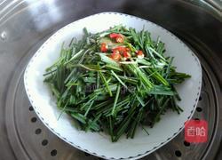 清蒸野蒜的做法图解3