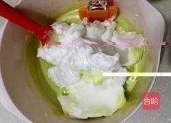 菠菜汁戚风蛋糕的做法图解13