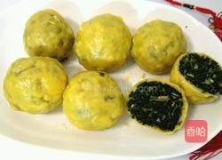 薄皮大馅儿荠菜团子的做法图解11