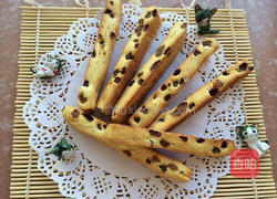 奶香提子条饼干的做法图解11