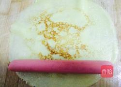 鸡蛋饼卷。的做法图解11