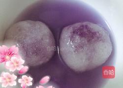 紫薯汤圆的做法图解6