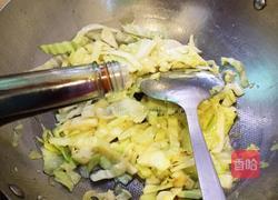 清炒包菜的做法图解4