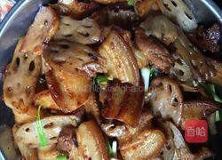 莲藕炒五花肉的做法图解5