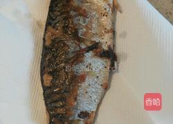 香姜黑椒煎青花鱼的做法图解4