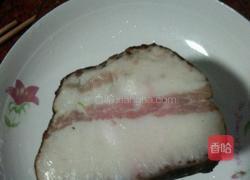 腊肉炒萝卜干的做法图解1