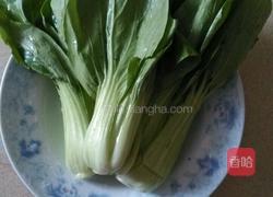 青菜焖饭的做法图解1