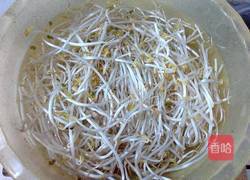 瘦肉炒豆芽的做法图解2