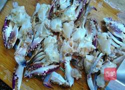 炒螃蟹的做法图解5