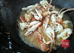 炒螃蟹的做法图解9
