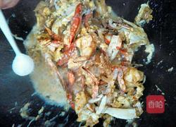 螃蟹炒蛋的做法图解11