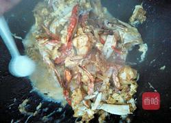 炒螃蟹的做法图解14