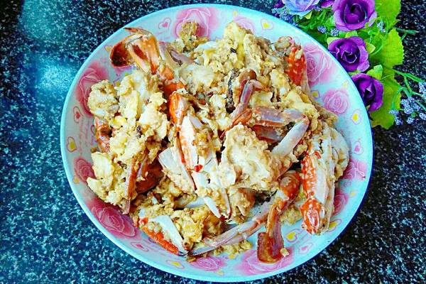 螃蟹炒蛋