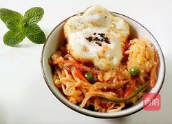 韩式砂锅拌饭的做法图解9