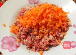 五花肉香菜胡萝卜蛋饺的做法图解6