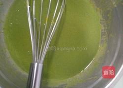 抹茶戚风蛋糕的做法图解3
