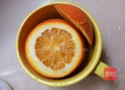 喉咙痛干蒸橙子吃的做法图解1