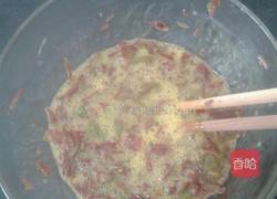 香椿煎蛋的做法图解3