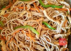 尖椒肉丝炒面的做法图解7