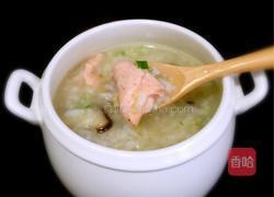 三文鱼片粥的做法图解7