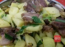 腊肉炒土豆的做法图解6