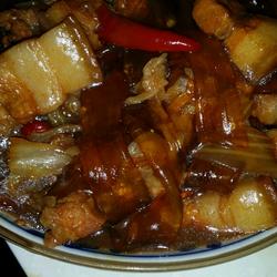 红烧肉炖粉条白菜的做法[图]