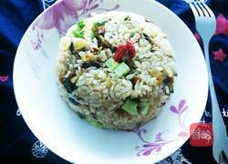 腊肠香菇糯米饭的做法图解6