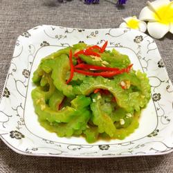 凉拌苦瓜的做法[图]