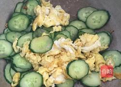 青瓜鸡蛋的做法图解5