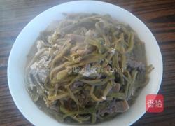 豆角丝炖肉的做法图解8