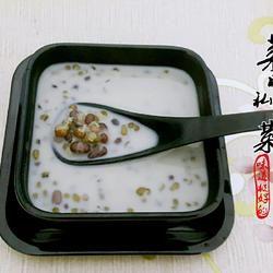 牛奶绿豆糖水的做法[图]