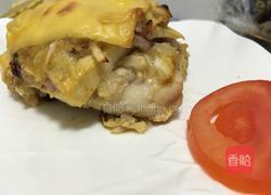 芝士鸳鸯塔的做法图解11