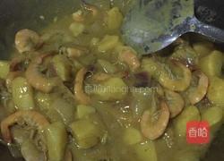 咖喱虾的做法图解4