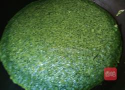 荠菜鸡蛋饼的做法图解4