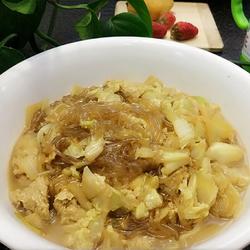 白菜冻豆腐炖粉条的做法[图]