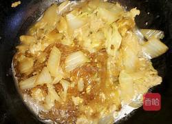 白菜冻豆腐炖粉条的做法图解5