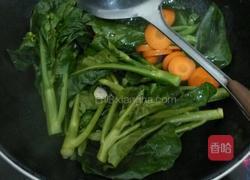 素炒芥兰菜的做法图解4